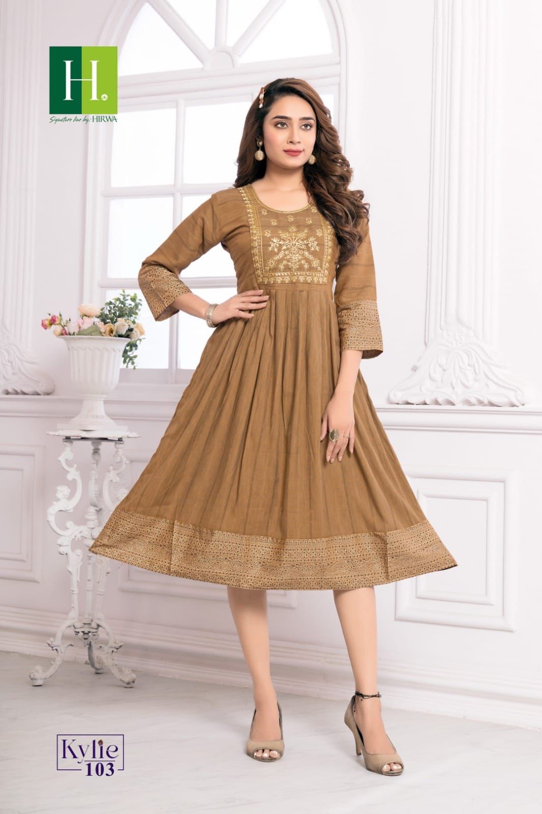 Kylie By Hirwa Plus Size Kurti Catalog